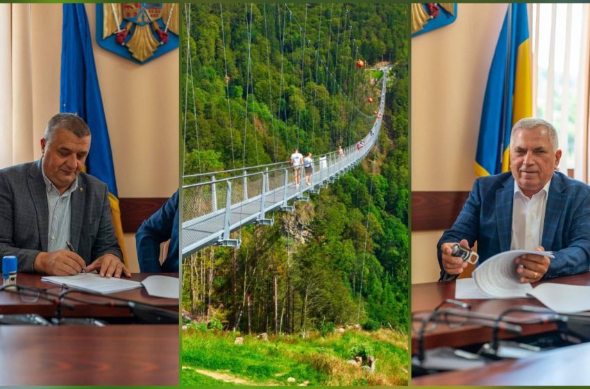  Parva intră pe harta marilor atracții turistice: a fost semnat contractul pentru podul suspendat care promite să devină un reper european