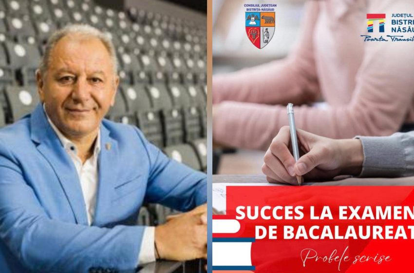  Emil Radu Moldovan:  Mult succes la probele scrise ale examenului de Bacalaureat