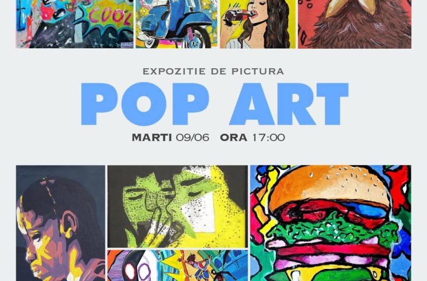  Copiii aduc Pop Art-ul la viață într-o expoziție plină de culoare la Complexul Muzeal Bistrița-Năsăud