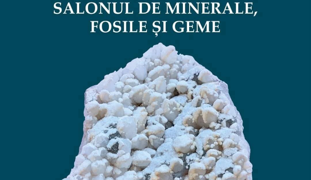  Comori din adâncurile pământului, expuse la Bistrița. Începe Salonul de Minerale, Fosile și Geme 2026, la Complexul Muzeal Bistrița-Năsăud