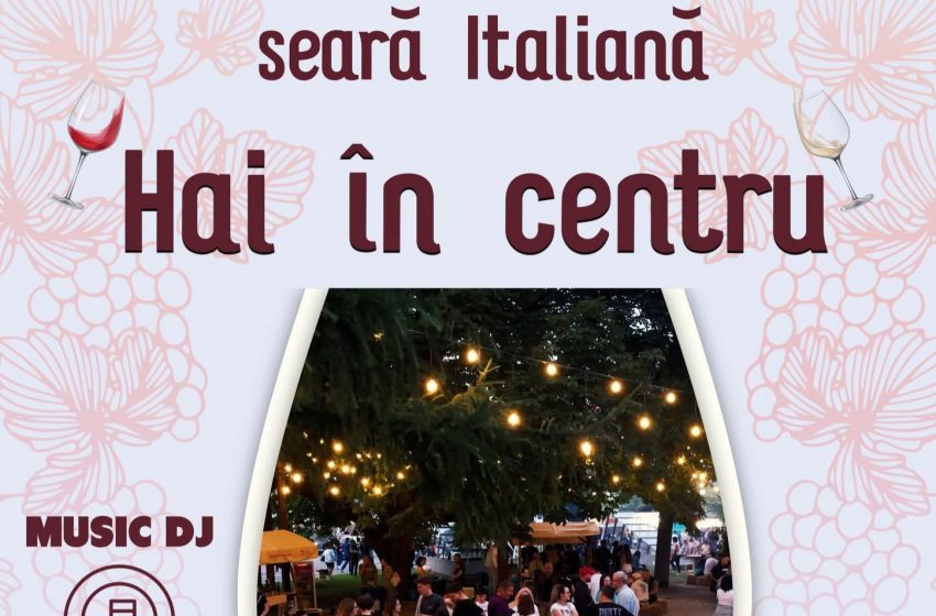  O nouă seară de poveste în centrul Bistriței! „Serile de sub castani” aduc farmecul Italiei în inima orașului