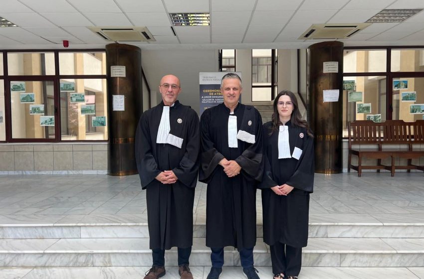  Doi noi avocați intră în Baroul Bistrița-Năsăud. Jurământ depus la Palatul de Justiție