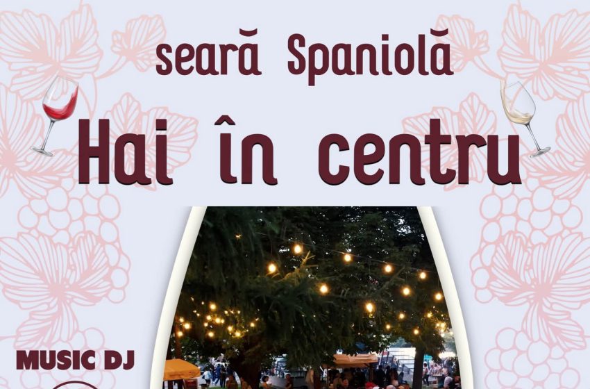  Seară spaniolă sub castanii din centrul Bistriței. Municipalitatea invită bistrițenii la un nou eveniment de vară