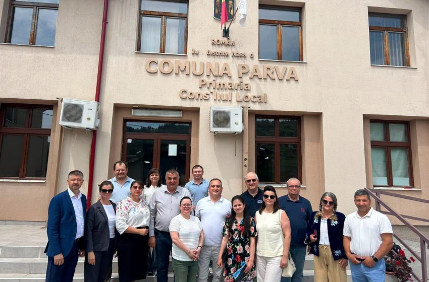  Parva, gazda unei colaborări internaționale pentru dezvoltarea turismului în Țara Năsăudului și Republica Moldova. FOTO