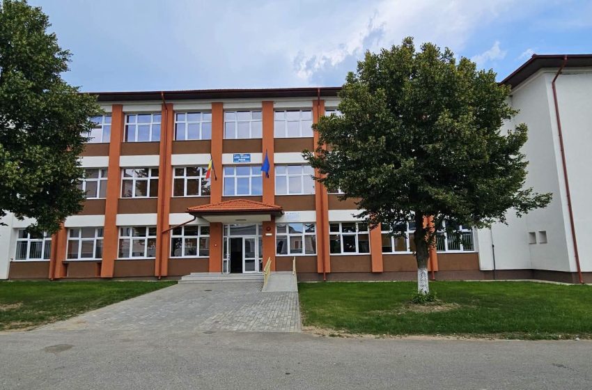  Liceul Economic din Năsăud, aproape de recepție după o investiție de 1,5 milioane de euro prin PNRR. FOTO