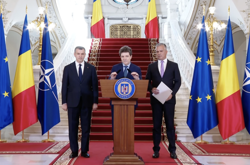  Nicușor Dan a anunțat că Eugen Tomac și-a depus mandatul și că noul premier desemnat este Adrian Veștea
