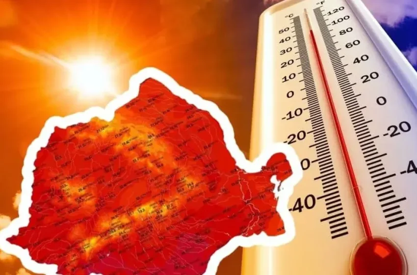  Bistrița-Năsăud, sub cod roșu de caniculă. Urmează temperaturi extreme și episoade de instabilitate atmosferică