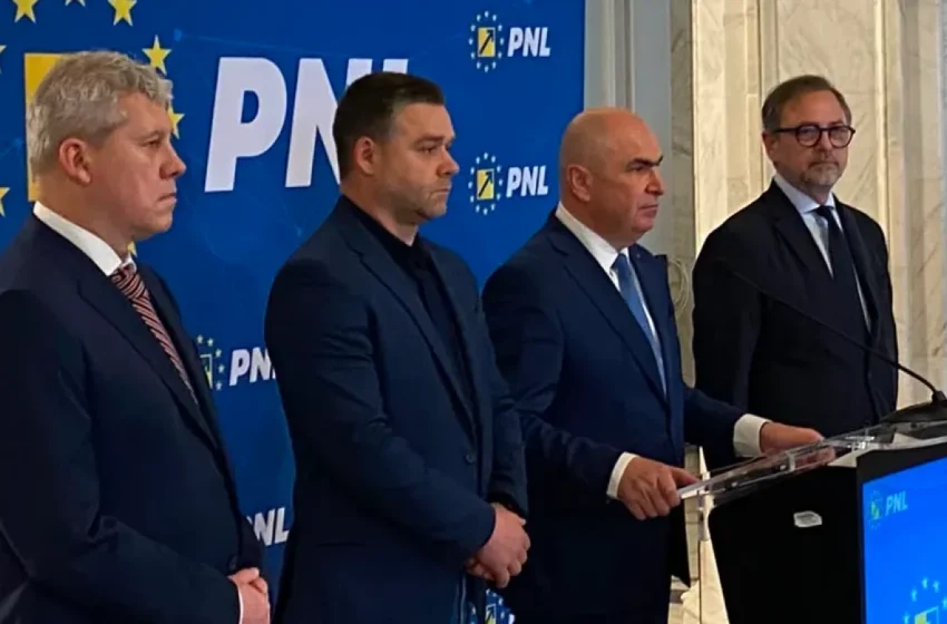  PNL nu votează Guvernul Tomac. Bolojan: „O formulă de paravan” pentru PSD