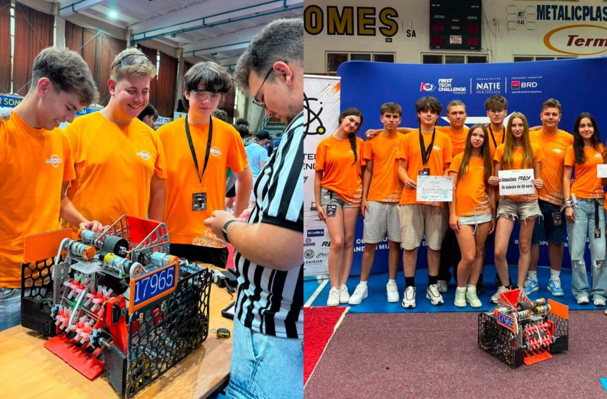  Bolts and Gears, pe podium la competiția „Someș Tech Challenge” de la Dej