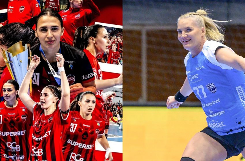  Gloria Bistrița va întâlni CSM București în semifinalele Supercupei României la handbal feminin