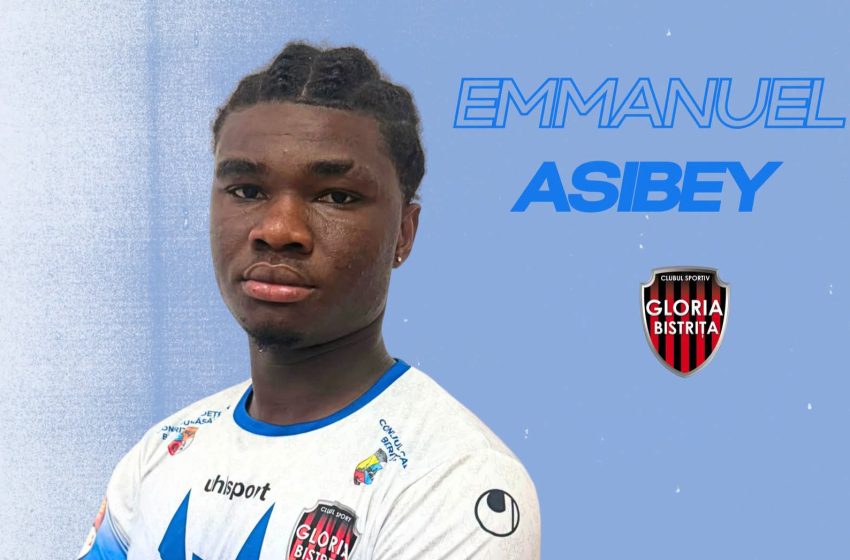 Fotbal: Gloria Bistrița și-a întărit defensiva cu Emmanuel Asibey