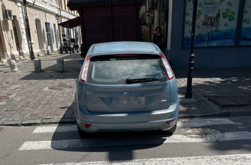  Peste 1.100 de sancțiuni pentru opriri și staționări neregulamentare, în doar șase luni la Bistrița