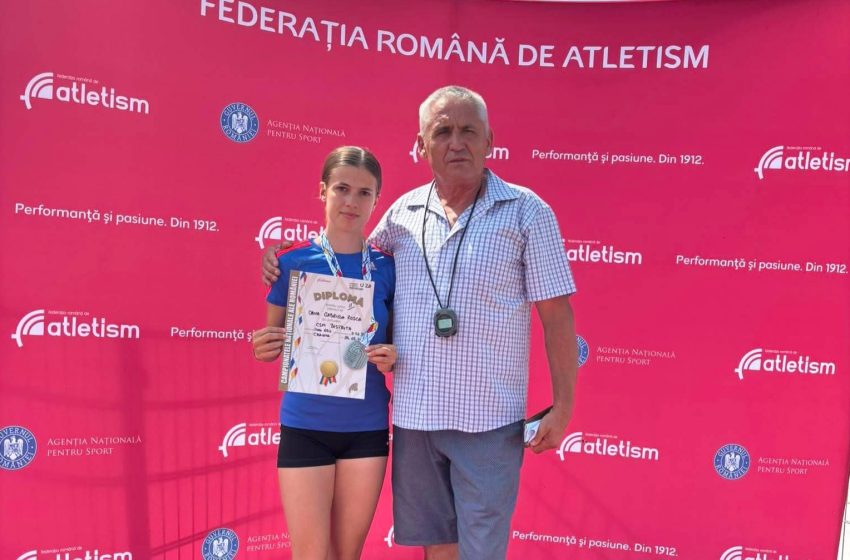  Performanță de Argint pentru atleta de la CSM Bistrița, Roșca Oana, la Naționalele de Juniori 1