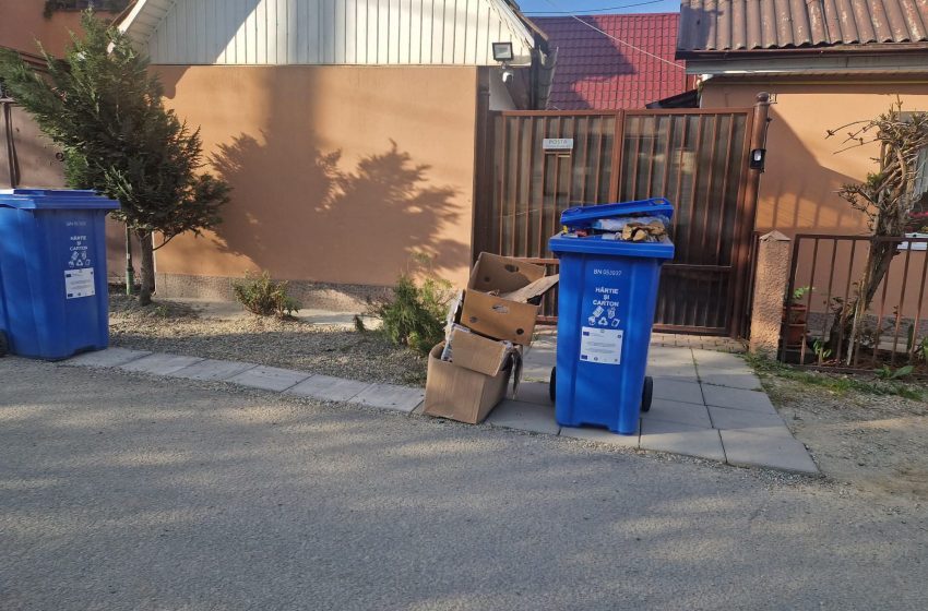  Miercuri, 3 iunie 2026, se colectează Pubela Albastră în Municipiul Bistrița și localitățile componente. FOTO