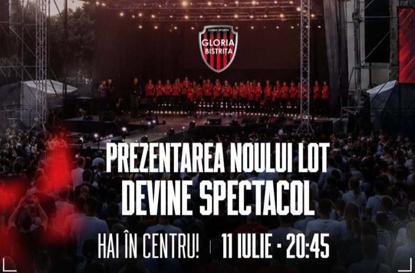  Prima întâlnire cu noul lot al echipei de handbal Gloria Bistrița, în inima orașului, la Zilele Bistriței!
