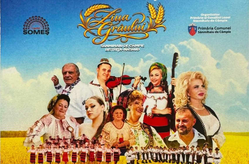  Ziua Grâului la Sânmihaiu de Câmpie. Veta Biriș și alți artiști îndrăgiți urcă pe scenă duminică