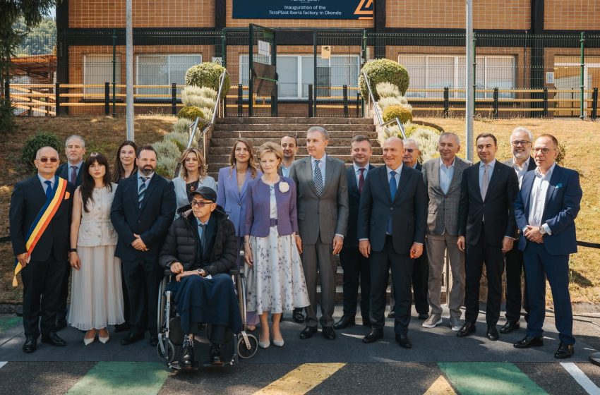  Grupul TeraPlast a inaugurat fabrica de polietilenă TeraPlast Iberia din Spania