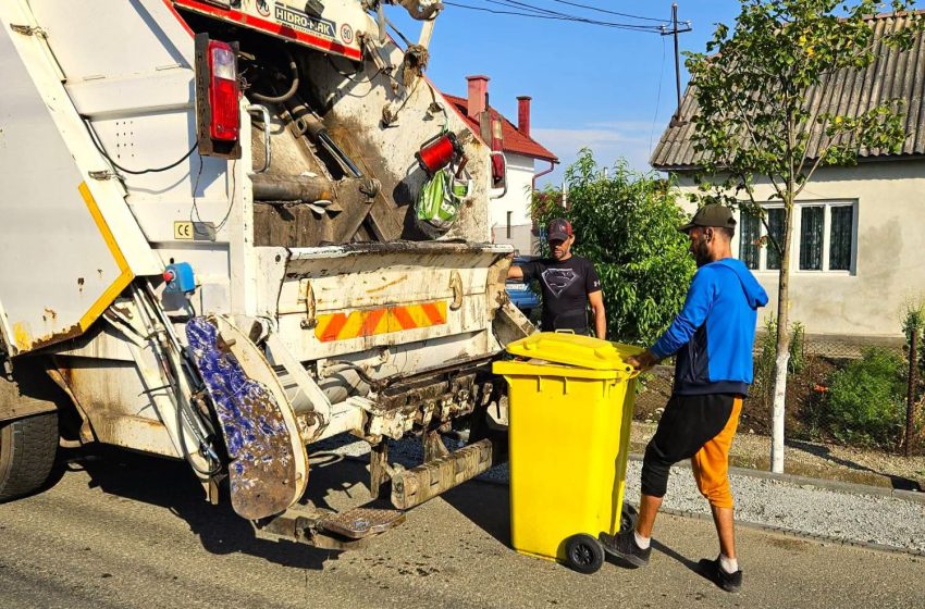  Miercuri, 29 iulie 2026, se colectează Pubela Galbenă în toate localitățile componente ale municipiului Bistrița
