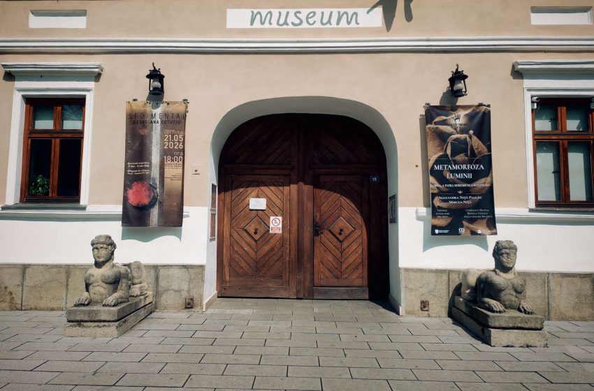  Doi sfincși, ultimii martori ai castelului Bethlen din Chiraleș. Povestea fascinantă a sculpturilor de la Muzeul din Bistrița