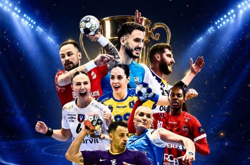  Bistrița găzduiește Supercupa României la handbal. Trei zile de spectacol la TeraPlast Arena