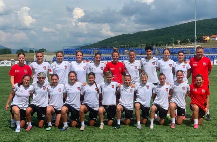  Gloria Bistrița a dat startul pregătirilor pentru noul sezon! Șapte transferuri și obiective mari în Superliga Feminină de fotbal. FOTO