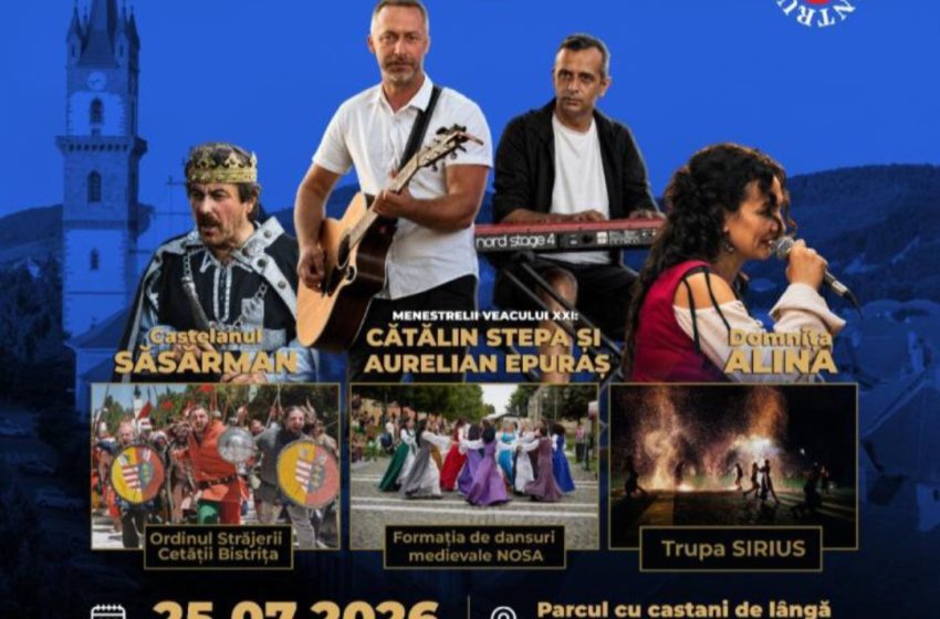  Noaptea Albă a Bisericii Evanghelice revine cu cavaleri, foc și concert Cătălin Stepa