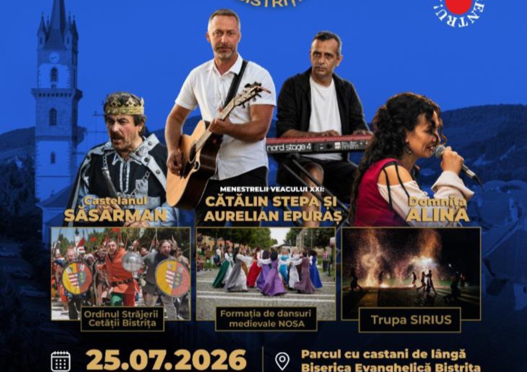  Noaptea Albă a Bisericii Evanghelice revine cu cavaleri, foc și concert Cătălin Stepa