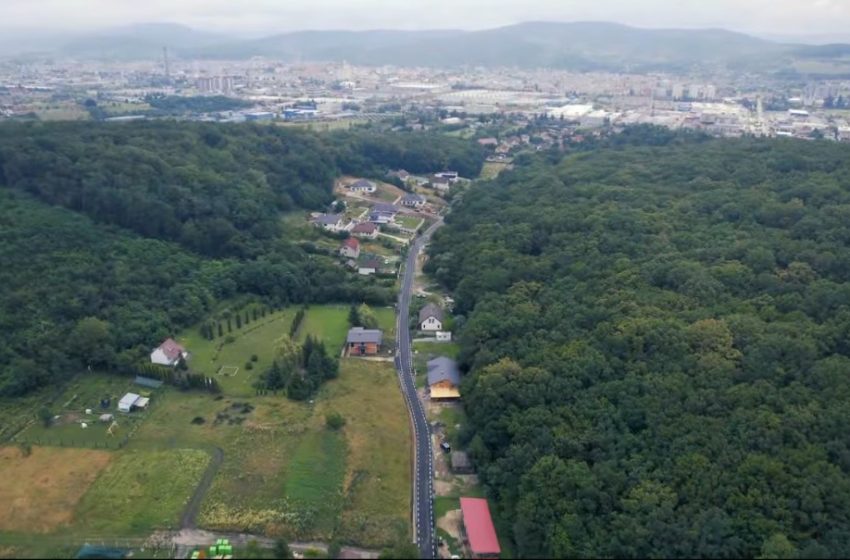  Strada Valea Scurtă, a 27-a modernizată în cadrul programului de asfaltări a Primăriei Bistrița. VIDEO