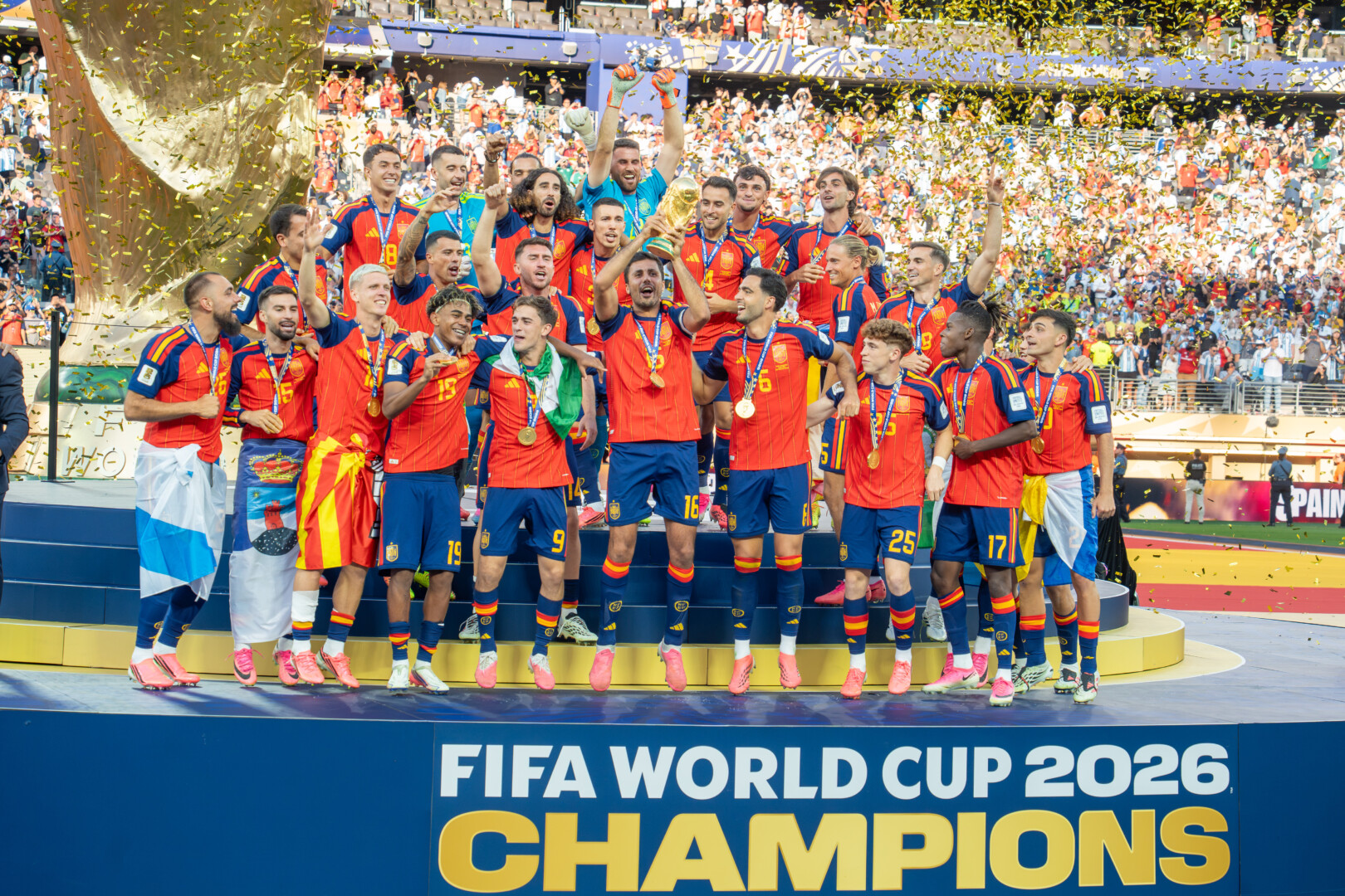  SPANIA este Campioană Mondială la fotbal pentru a doua oară în istorie!
