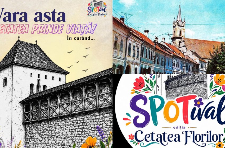  SPOTival – Cetatea Florilor prinde viată la Bistrița. Cinci zile de concerte, activități și surprize pentru toate vârstele