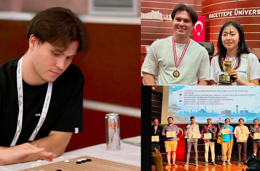  Denis Dobraniș, între primii patru jucători ai Europei la Campionatul European de Go 2026. FOTO