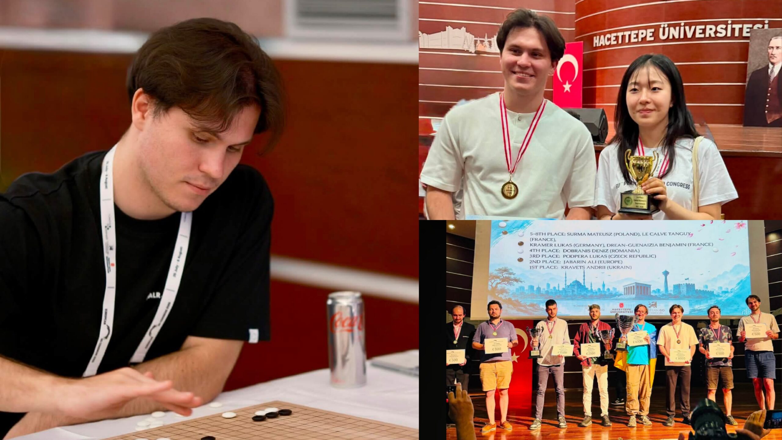  Denis Dobraniș, între primii patru jucători ai Europei la Campionatul European de Go 2026. FOTO