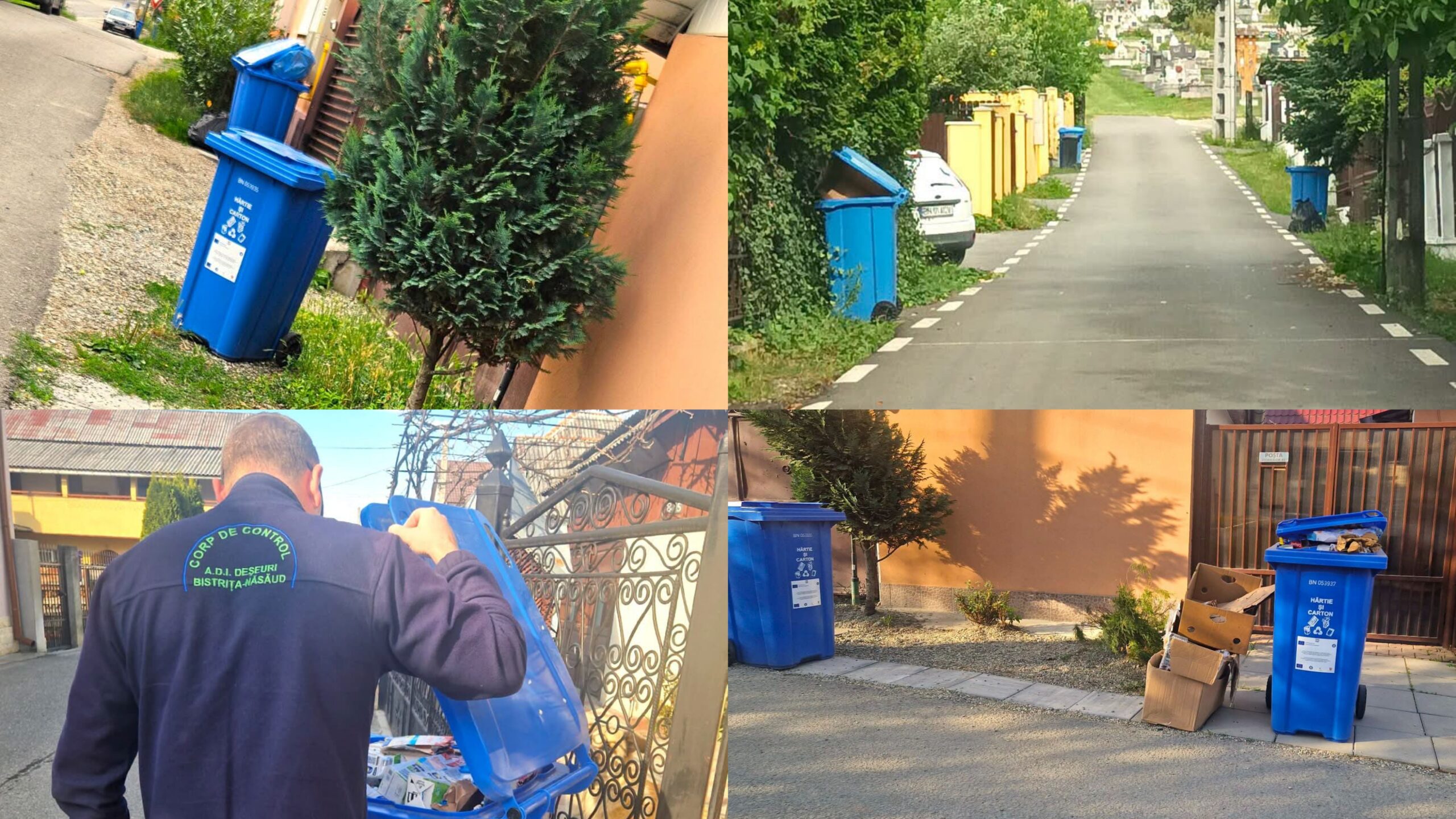  Miercuri, 5 august, se colectează Pubela Albastră, în municipiul Bistrița și localitățile componente