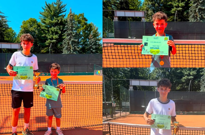  Tenis: Rezultate remarcabile pentru GS TennisClub Bistrița la Cupa Megawatt