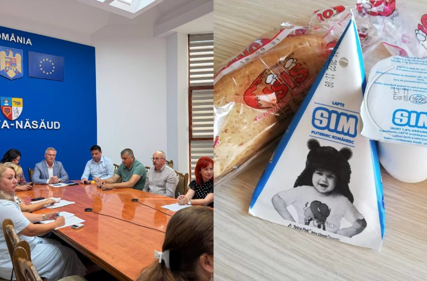  Elevii din Bistrița-Năsăud vor primi mere, lapte și produse de panificație prin Programul pentru școli
