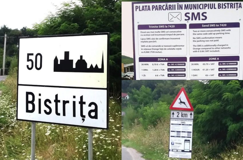  Atenție, șoferi! Unde se aplică taxa de parcare în Bistrița și cât riscați dacă nu o plătiți. FOTO