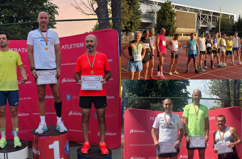  Atletism: Călin Macra de la CSM Bistrița, dublu campion național la Masters! FOTO