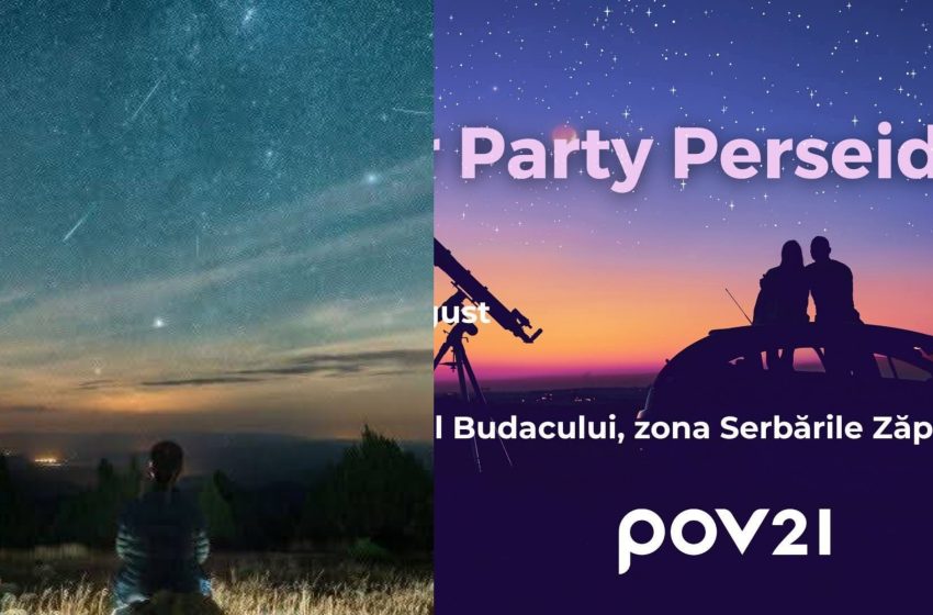  Două spectacole pe cer în aceeași seară la Bistrița