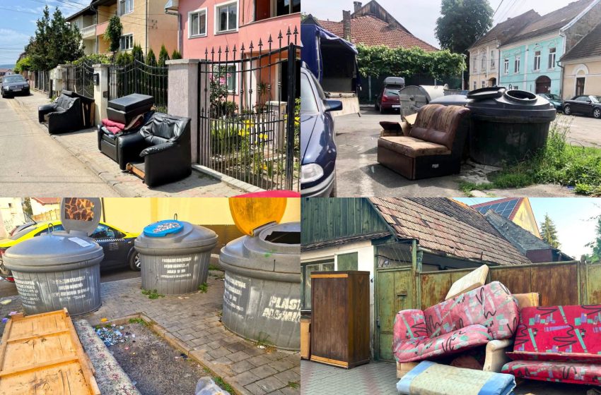  Campanie gratuită pentru colectarea deșeurilor voluminoase în Bistrița-Năsăud