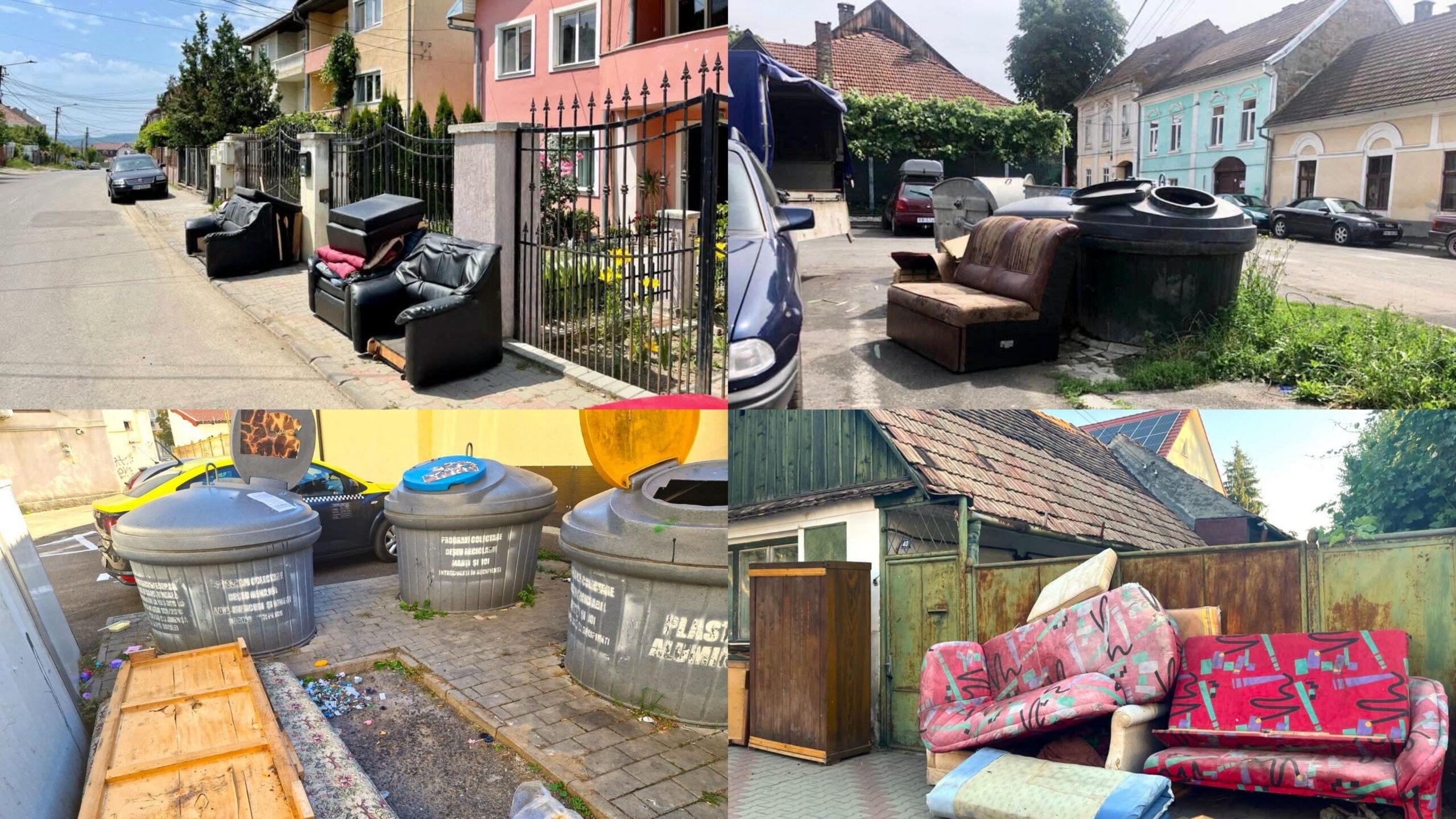  Campanie gratuită pentru colectarea deșeurilor voluminoase în Bistrița-Năsăud
