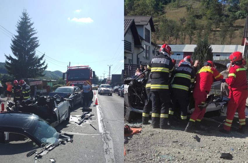  Adolescent de 16 ani, rănit într-un accident rutier la Rebrișoara