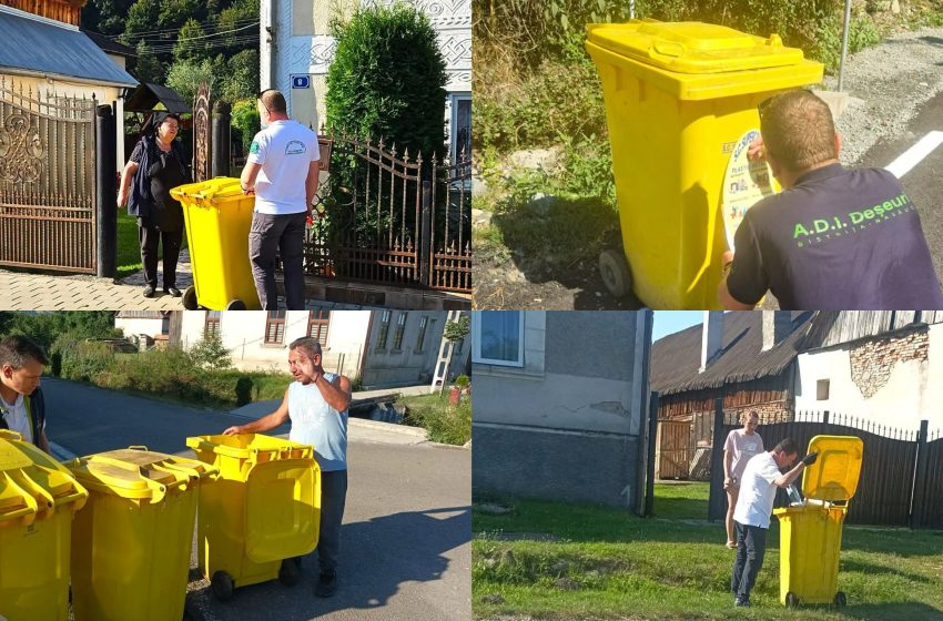  Miercuri, 19 august, se colectează Pubela Galbenă DOAR în municipiul Bistrița