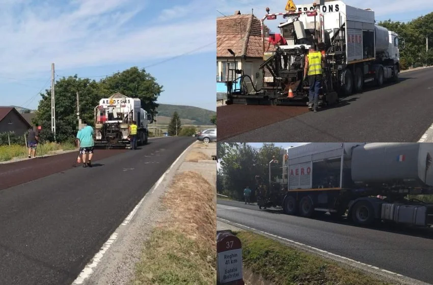  Atenție, șoferi! Lucrări de întreținere pe DN 15A, între Bistrița și Reghin
