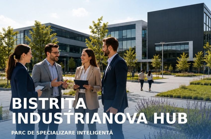  IndustriaNova Hub, viitorul pol de inovare și investiții al Bistriței