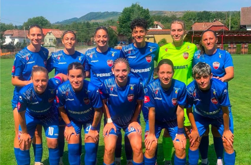  Fotbal feminin: Gloria Bistrița pierde la limită amicalul cu Csikszereda Miercurea Ciuc