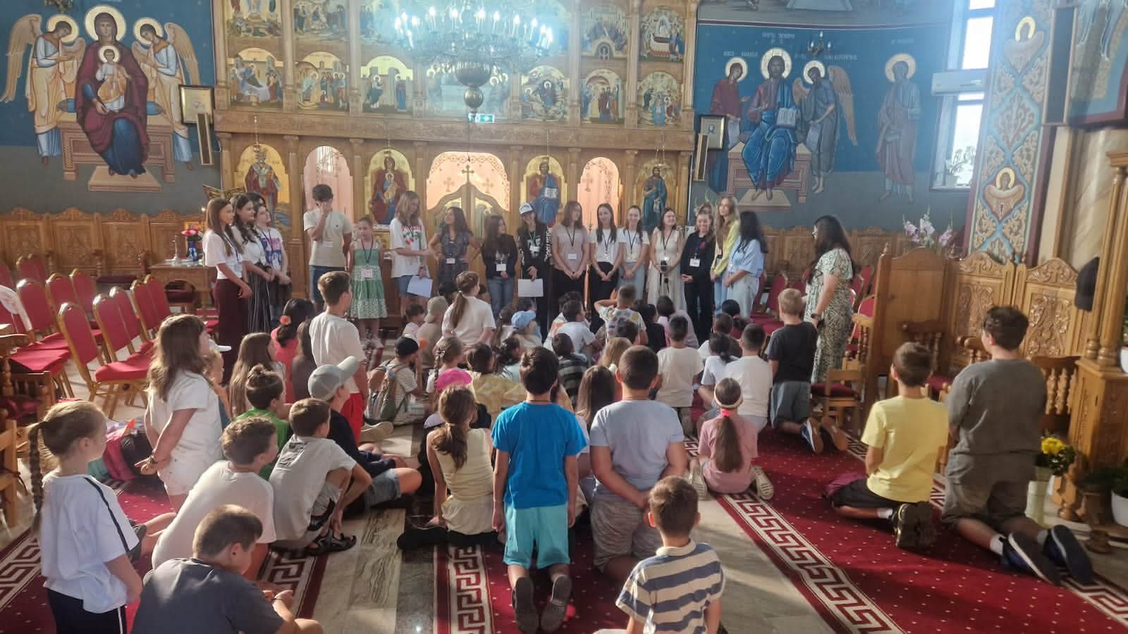  O nouă ediție a taberei „Copilărie binecuvântată într-o vacanță activă”, la Biserica „Sf.Treime” Bistrița. FOTO