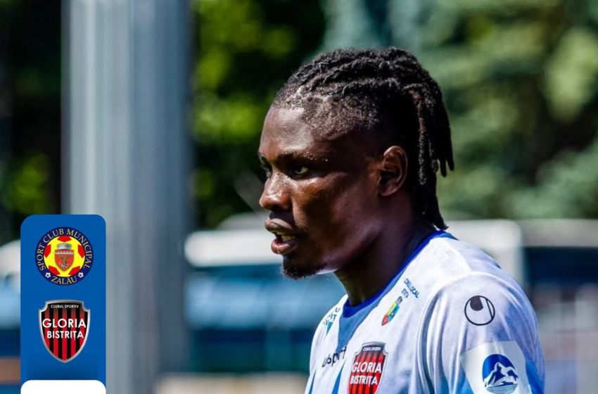  FOTBAL: Gloria Bistrița trece în faza următoare a Cupei României prin golul lui King din minutul 79. Urmează meciul de sâmbătă cu Chiajna de pe JEAN PĂDUREANU