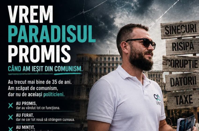  „Vrem paradisul promis când am ieșit din comunism!” – mesajul deputatului Andrei Csillag