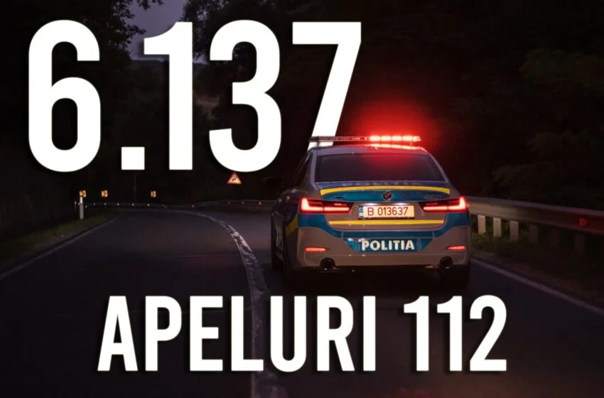  Peste 6.000 de intervenții ale polițiștilor bistrițeni în doar șapte luni