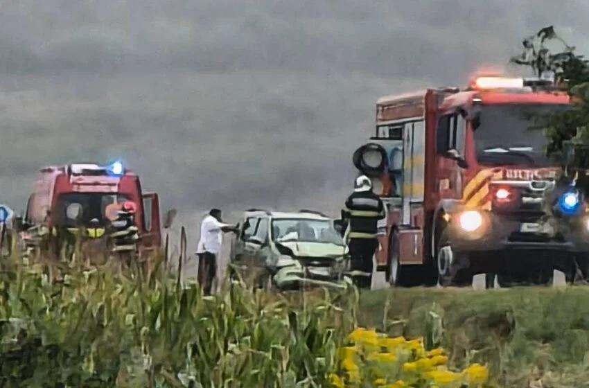  Accident rutier pe DN 17, între Șintereag și Șieu Sfântu